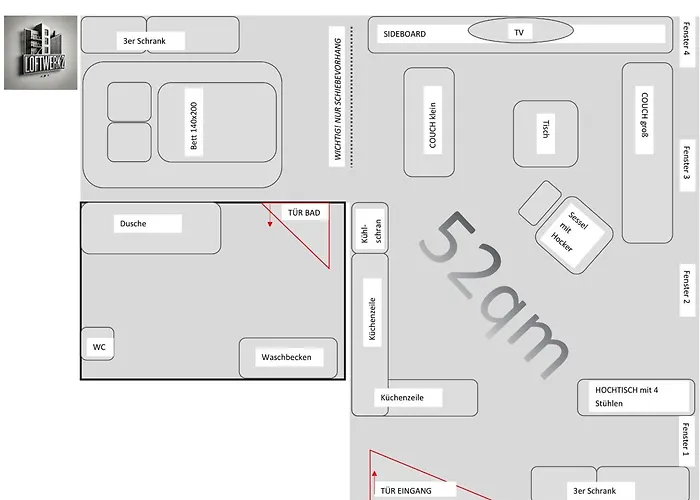 Stylish & #loftwerk 2 Appartement